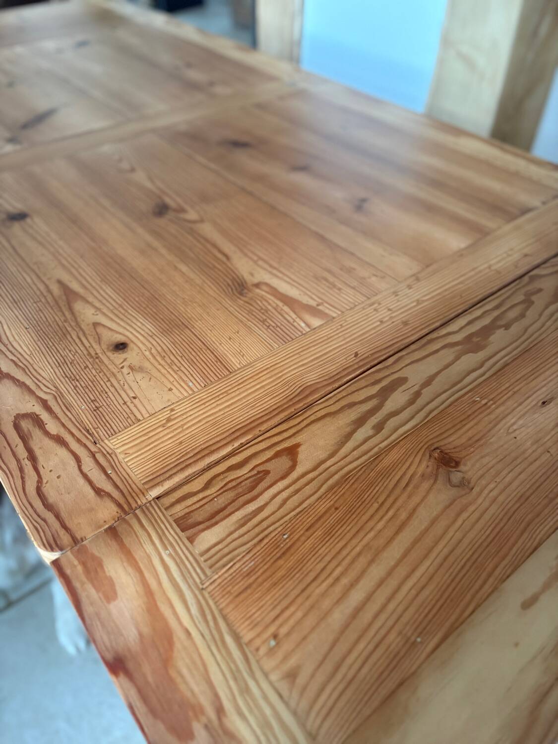 Table campagne vintage