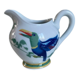 Milk jug model Toucan porcelain Hermès