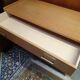 Commode scandinave vintage pieds compas