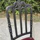 Napoleon III period nanny chair