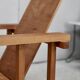 Fauteuil d'après Gerrit Rietveld. Circa 1970