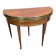 Louis XVI Style Mahogany Half Moon Table, 19th Century