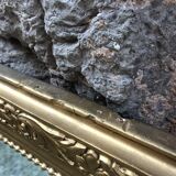 Golden mirror 103x74cm