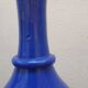 Vintage cobalt blue opaline carafe