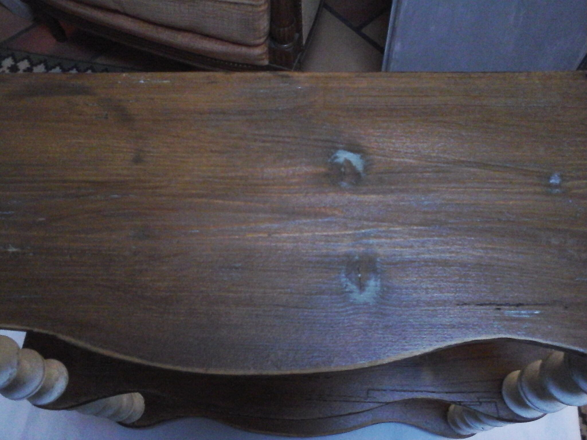 Étagère bobines en bois
