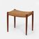 Danish stool model 77A by Niels Otto Møller for J.L. Møllers Møbelfabrik, 1960s