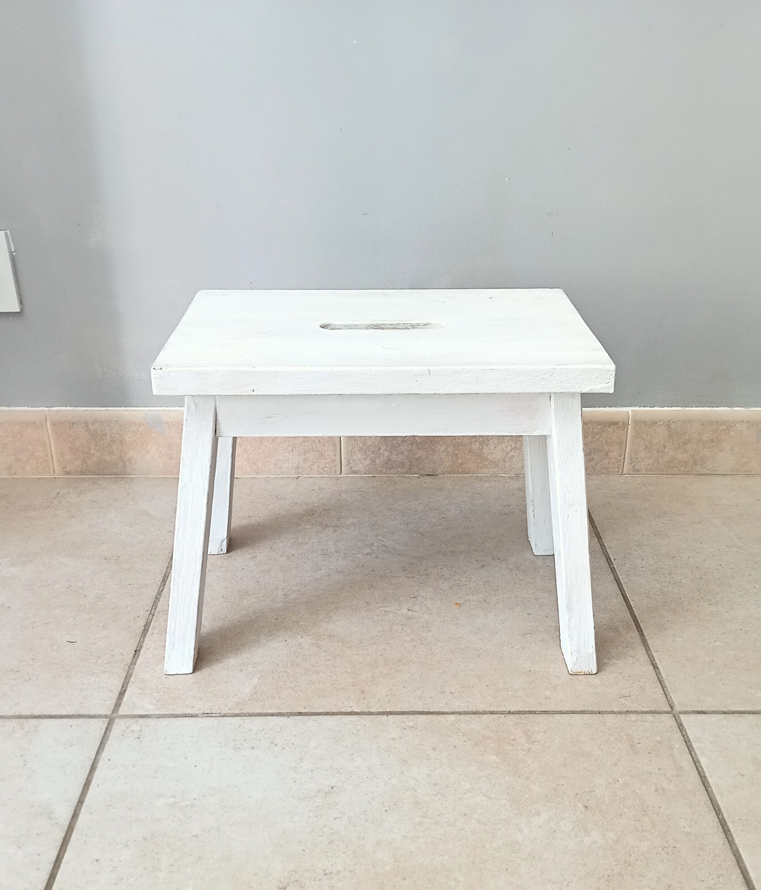 Vintage plant carry stool