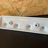 White vintage towel rack Sesia Italy