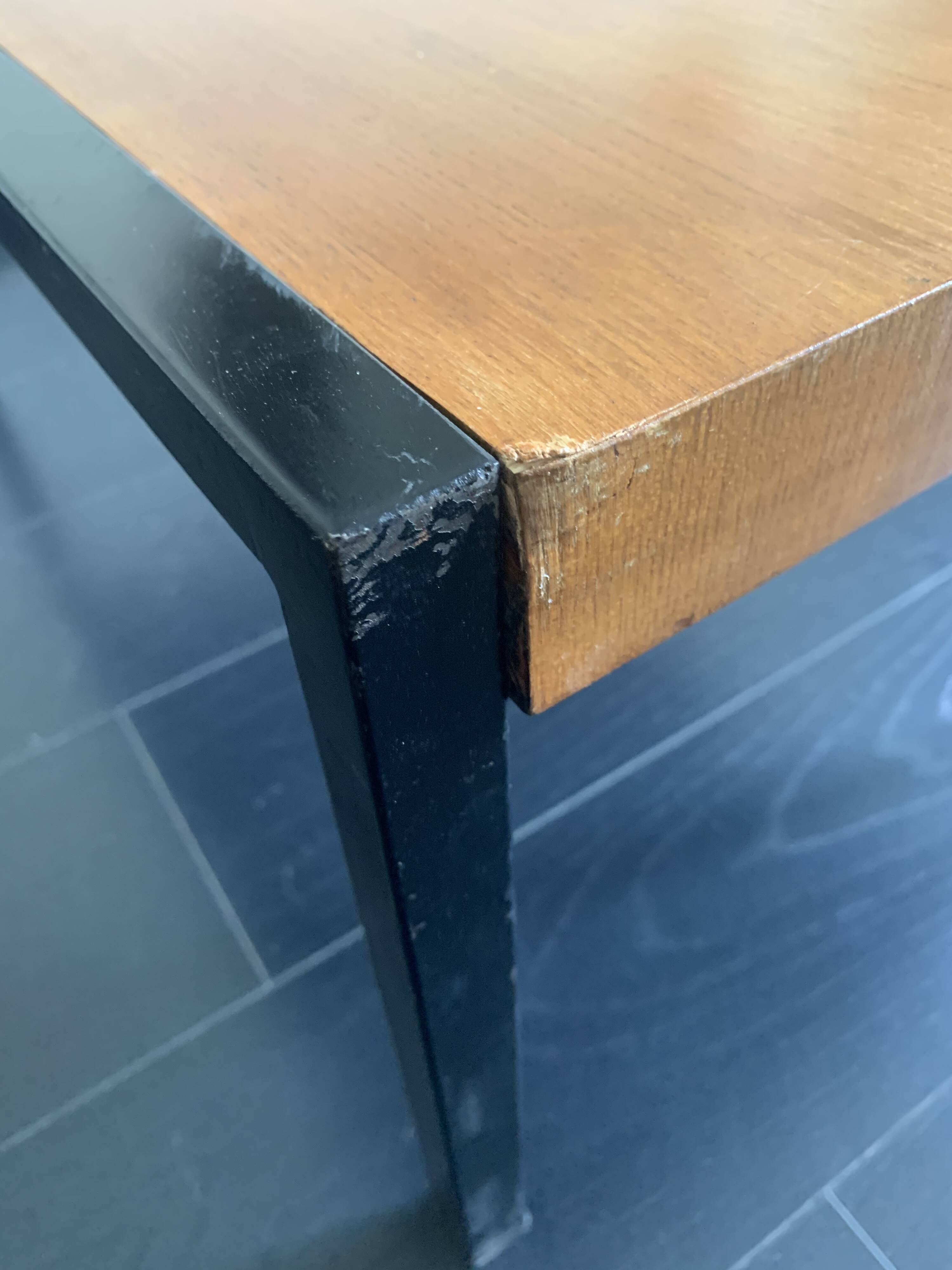 Vintage coffee table 1950 Gérard Guermonprez Magnani - 80 x 50 x 35 cm
