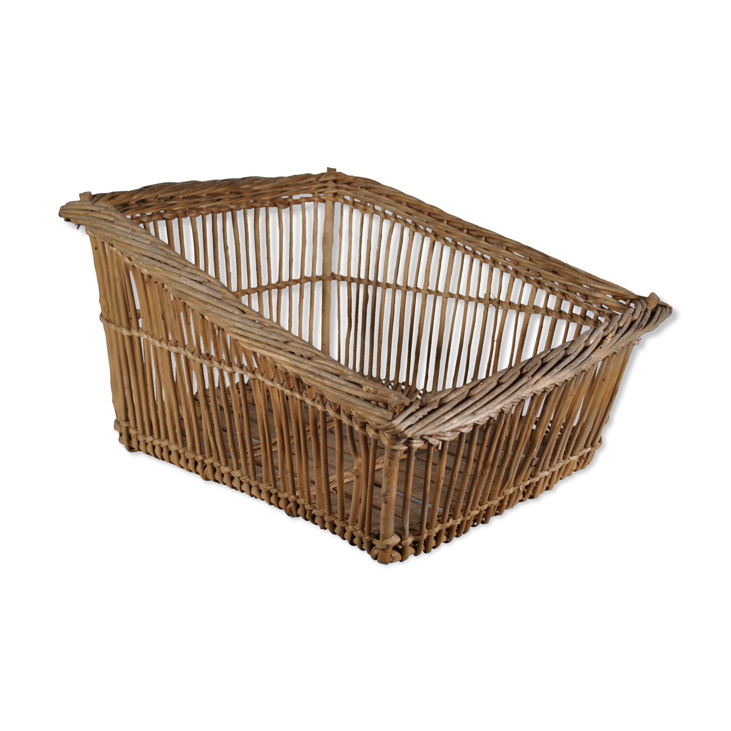 Rattan basket 1960