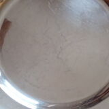 Round silver metal dish Christofle