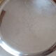 Round silver metal dish Christofle