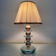 Small Art Deco lamp in copper glass