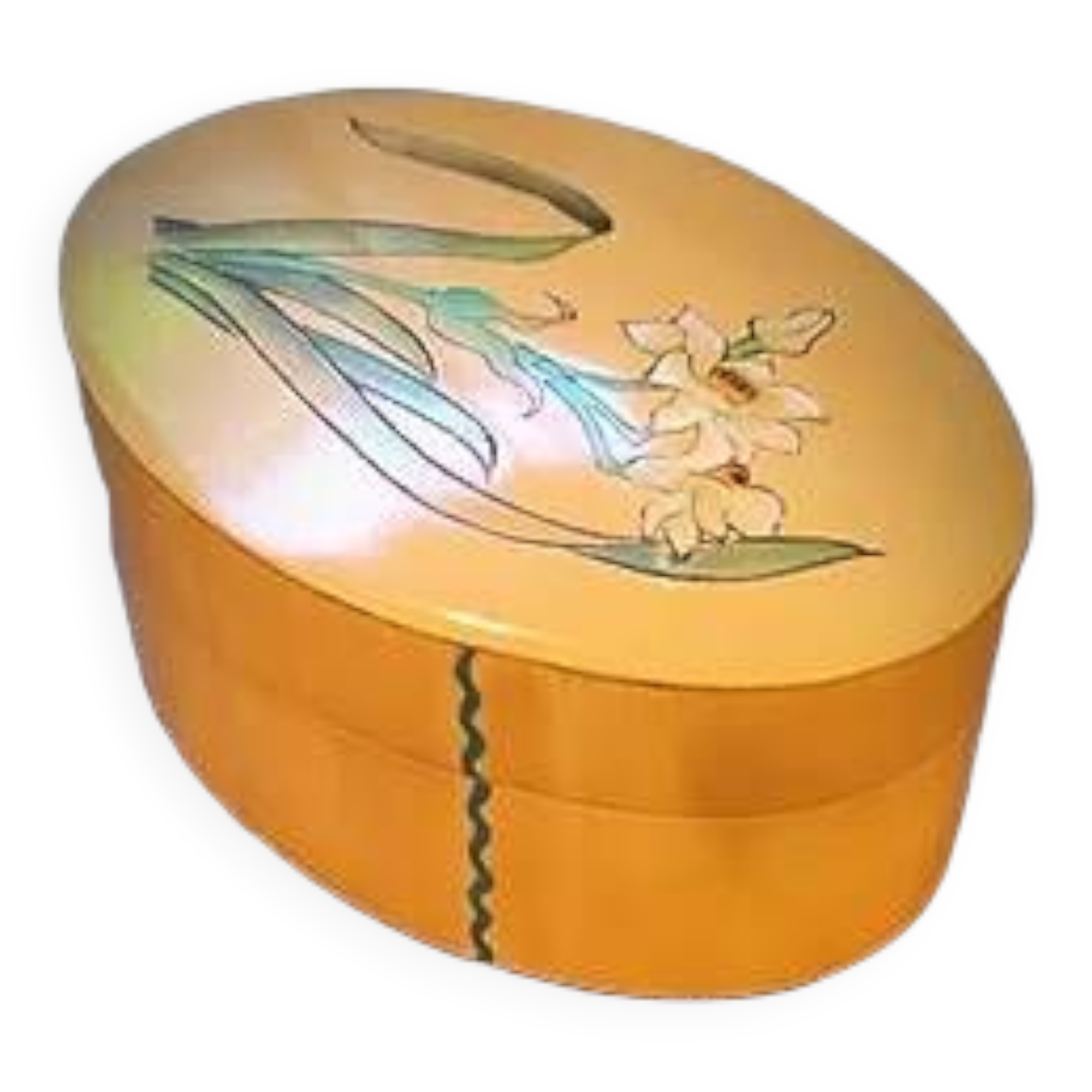 Handmade decorative bamboo box