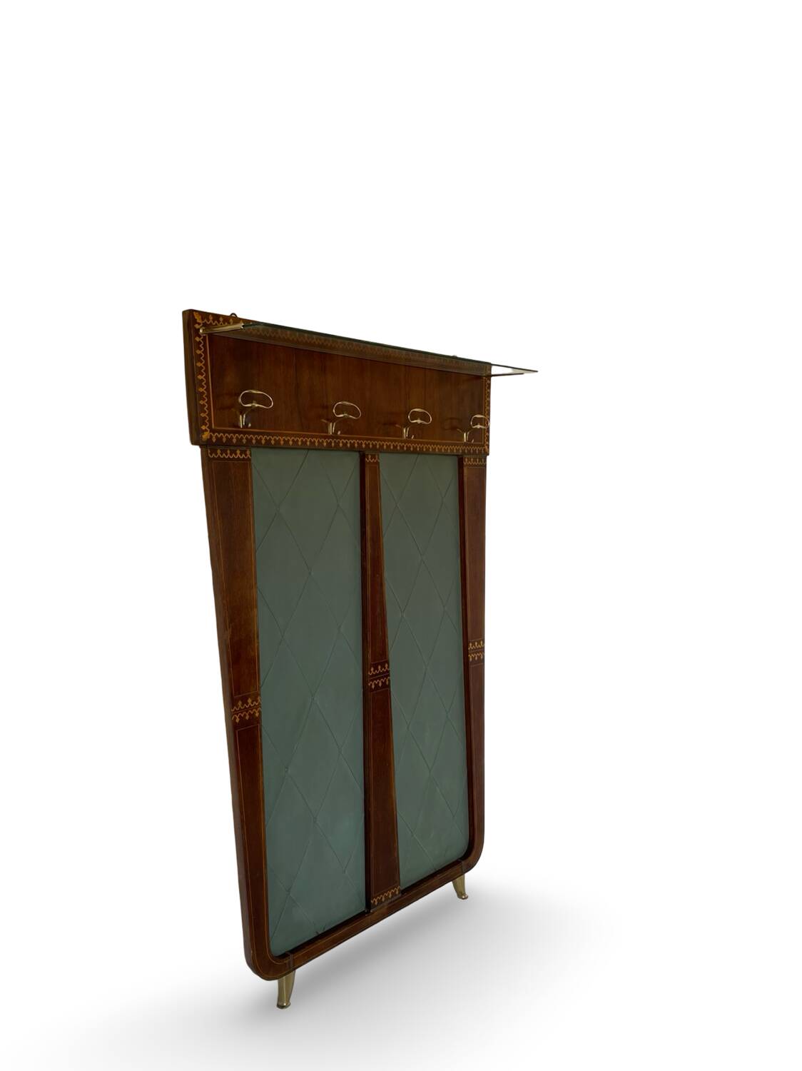 Porte-manteau mural italien des années 60