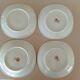 7 sandstone enamel dinner plates Sologne Porcelain