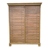 Classeur industriel vintage XL, caisson à tiroirs