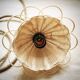 Baladeuse Fleurs en rotin Jaline