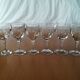 Lot de 6 verres cristal gravés