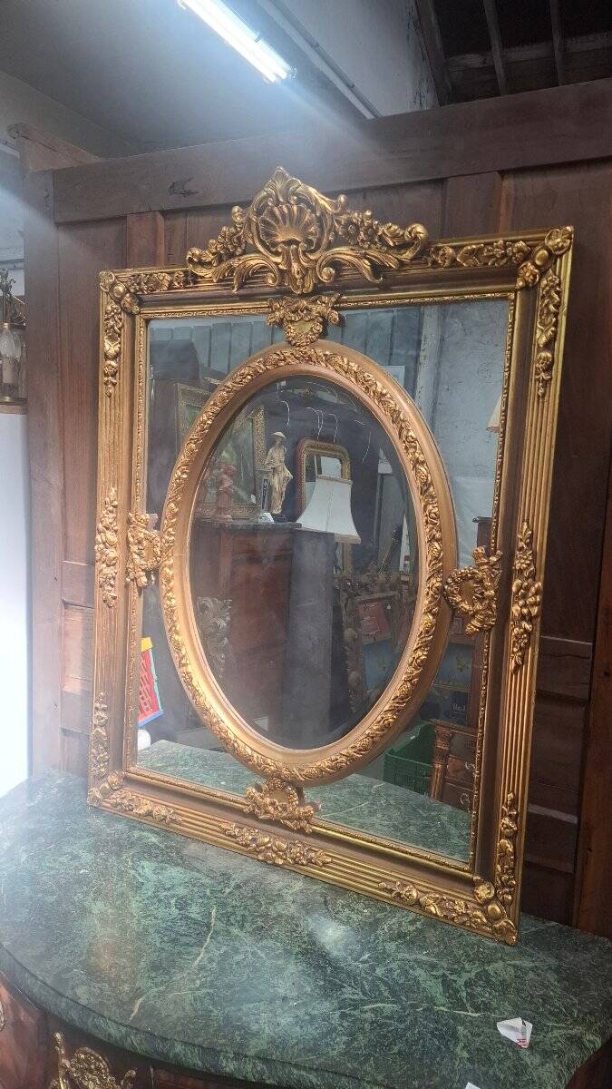 Louis XV style mirror