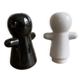 Ceramic salt and pepper shakers