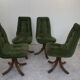 Vintage top back chairs