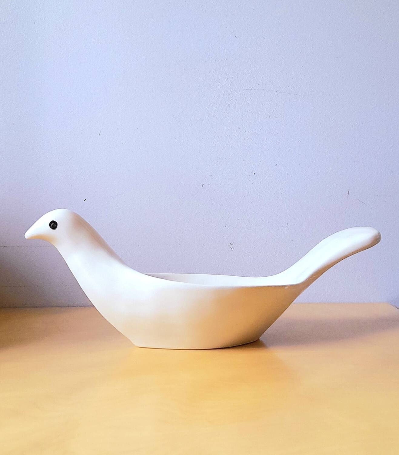Bird fruit bowl, Gien 1960