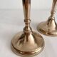 Antique candlesticks candlesticks baluster in brass copper