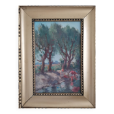 Dutch Landscape 1930s Oil on Canvas