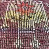 Vintage turkish kilim cushion cover , 55 x 55 cm