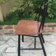 Paire de chaises anciennes en bois