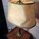 Empire style lamp in gilded bronze from the 19th century.