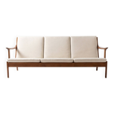 Danish three-seater sofa by Edvard Valentinsen for Fraska - 1960