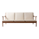 Danish three-seater sofa by Edvard Valentinsen for Fraska - 1960