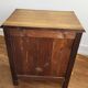 Beautiful old wooden furniture with three drawers.