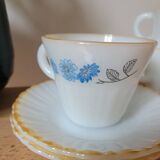 Set of 3 Crisa cups and saucers