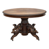 Oval table