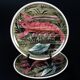 Fish and shellfish plates ceramic Italy vintage 1970 x8