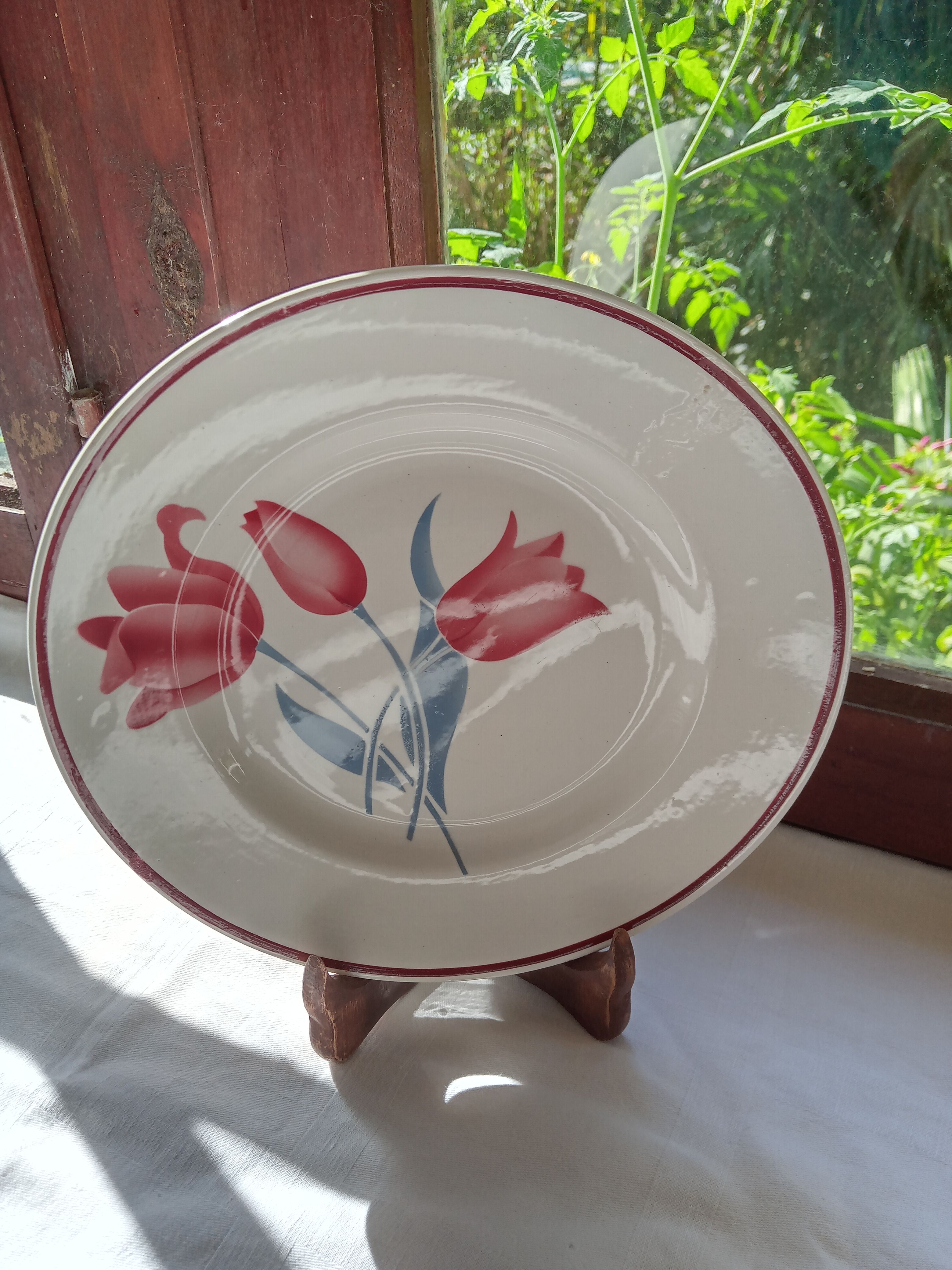 6 Terre de Fer flat plates