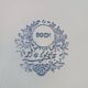 Large blue Delft plate from Boch.