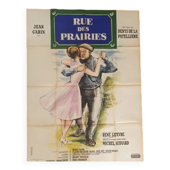 Affiche de film: rue des prairies 160*120