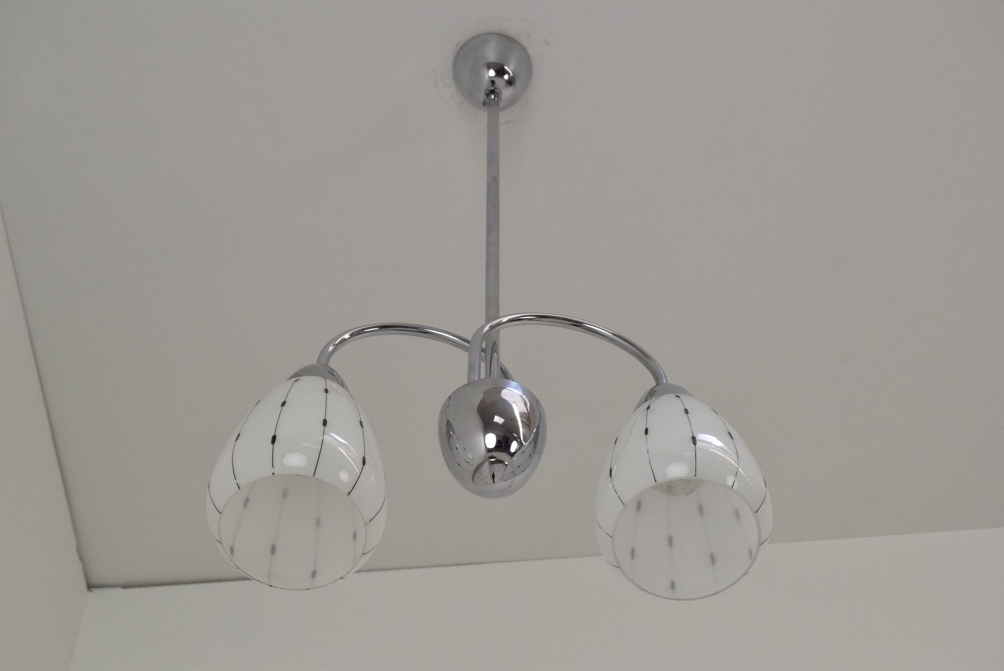 Lustre du milieu du siècle Instala Decin, années 1960