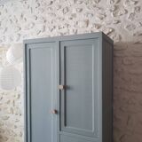 Light blue English wardrobe