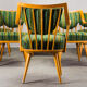 German Beech Armchairs from Casala, 1950s, set of 6