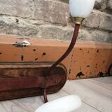 Porcelain wood coat holder