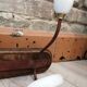 Porcelain wood coat holder