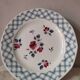 6 mismatched dessert plates in Digoin earthenware