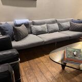 Fritz Hansen Lissoni Sofa - Grey Fiord / Stone/Stone (251)