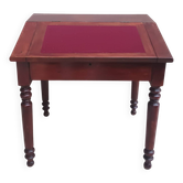 19th-century walnut writing desk