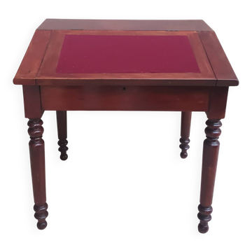 Bureau écritoire en noyer 19ème